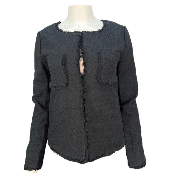 NWT Black Rosie Pope Maternity Audrey Jacket Sz Small - Picture 2 of 14